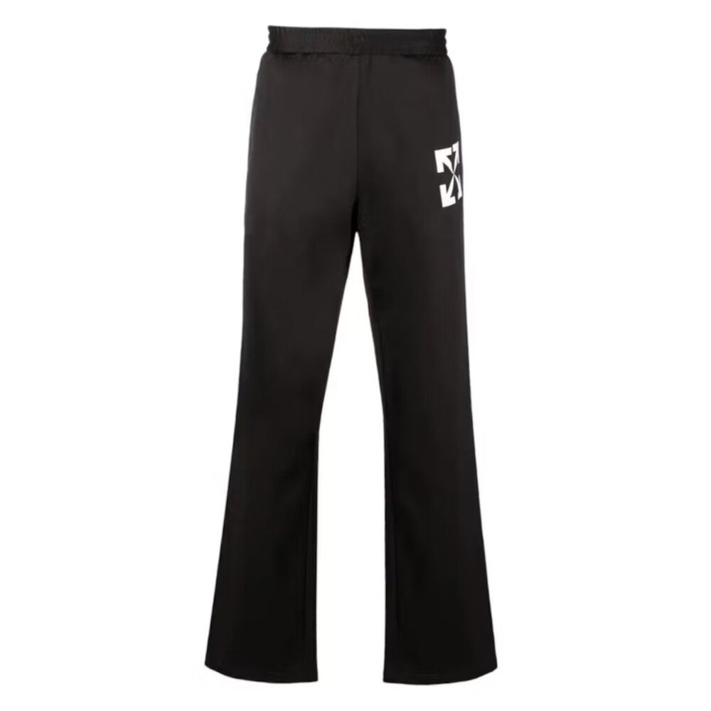 New Off-White Single Arrow Slim Track Pants Black Size Medium NWT M $610